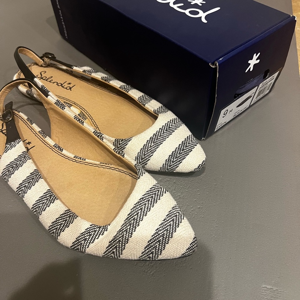 Splendid size 9 classy slingback shoe